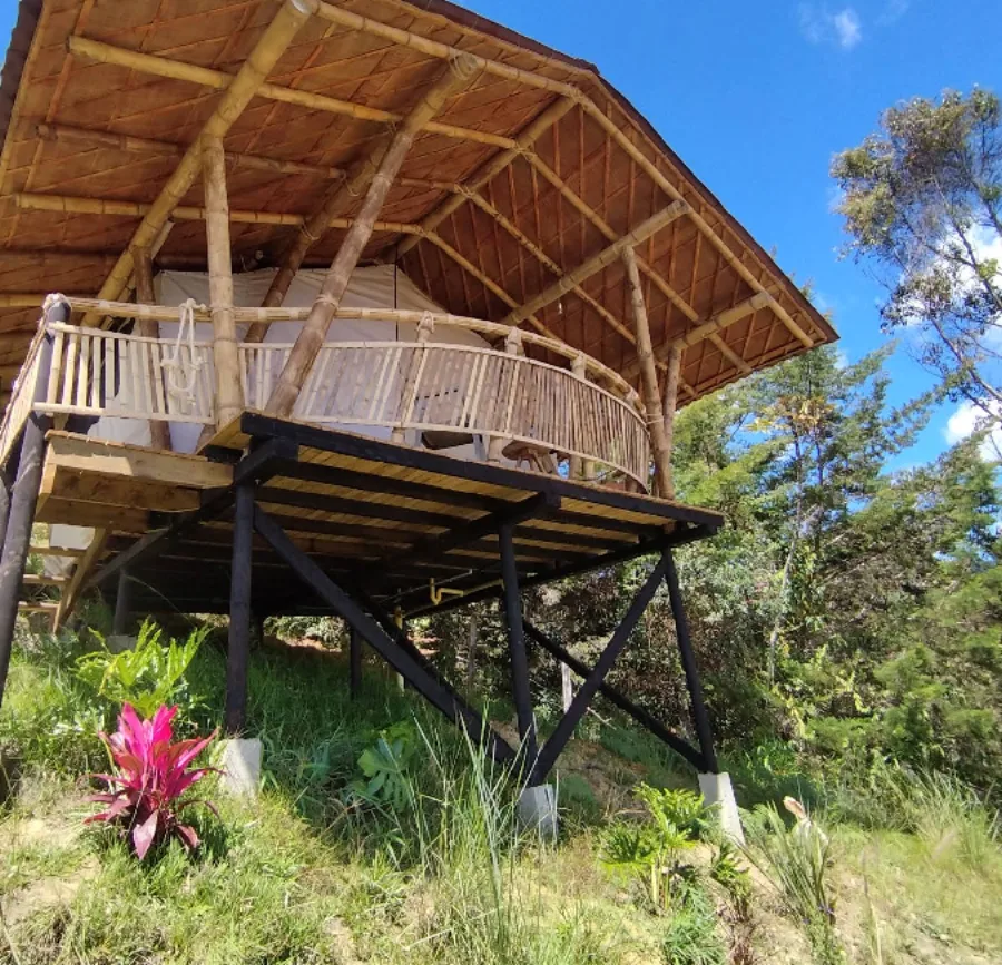 Casa Kayam bamboo cabin, Guatapé